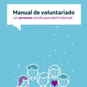 Portada de Manual de voluntariado con personas con discapacidad intelectual