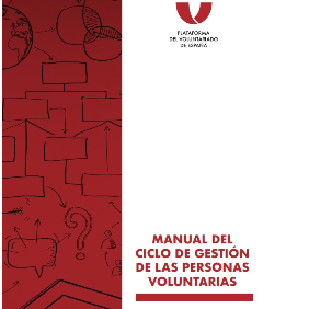 Portada de Manual del ciclo de gestión de las personas voluntarias